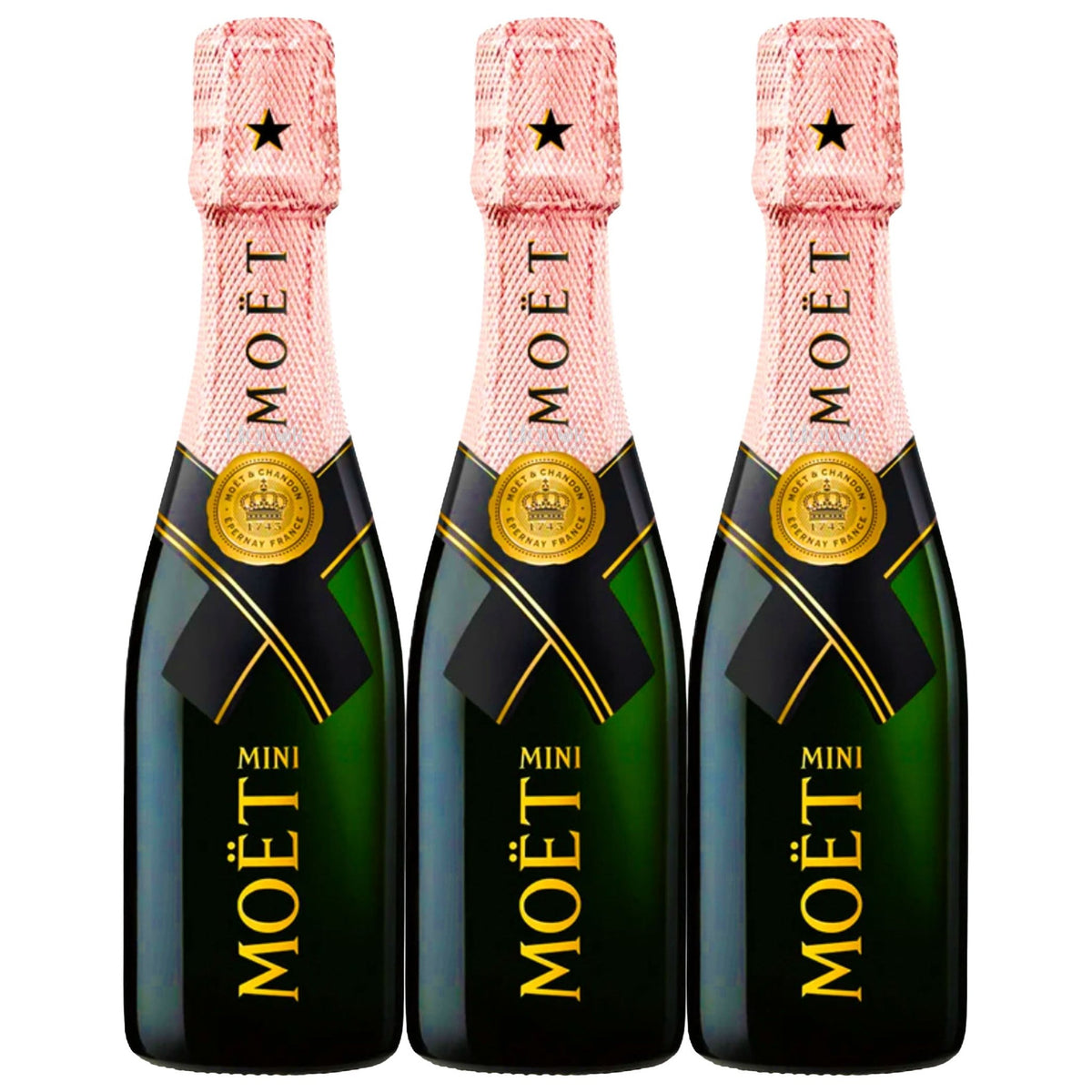 Moët & Chandon Impérial Brut Rosé Mini Champagne 187ml - Liquor Boutique