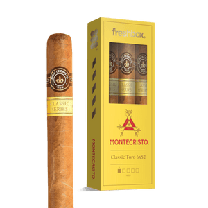 Montecristo Classic Toro 6x52 FreshBox | Cigar 3-Pack - Liquor Boutique