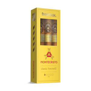 Montecristo Classic Toro 6x52 FreshBox | Cigar 3-Pack - Liquor Boutique
