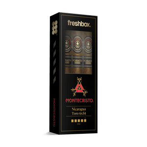Montecristo Nicauraga Toro 6x54 FreshBox | Cigar 3-Pack - Liquor Boutique