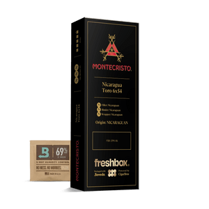 Montecristo Nicauraga Toro 6x54 FreshBox | Cigar 3-Pack - Liquor Boutique