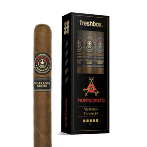 Montecristo Nicauraga Toro 6x54 FreshBox | Cigar 3-Pack - Liquor Boutique