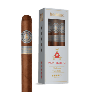 Montecristo Platinum Toro 6x50 FreshBox | Cigar 3-Pack - Liquor Boutique