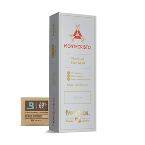 Montecristo Platinum Toro 6x50 FreshBox | Cigar 3-Pack - Liquor Boutique