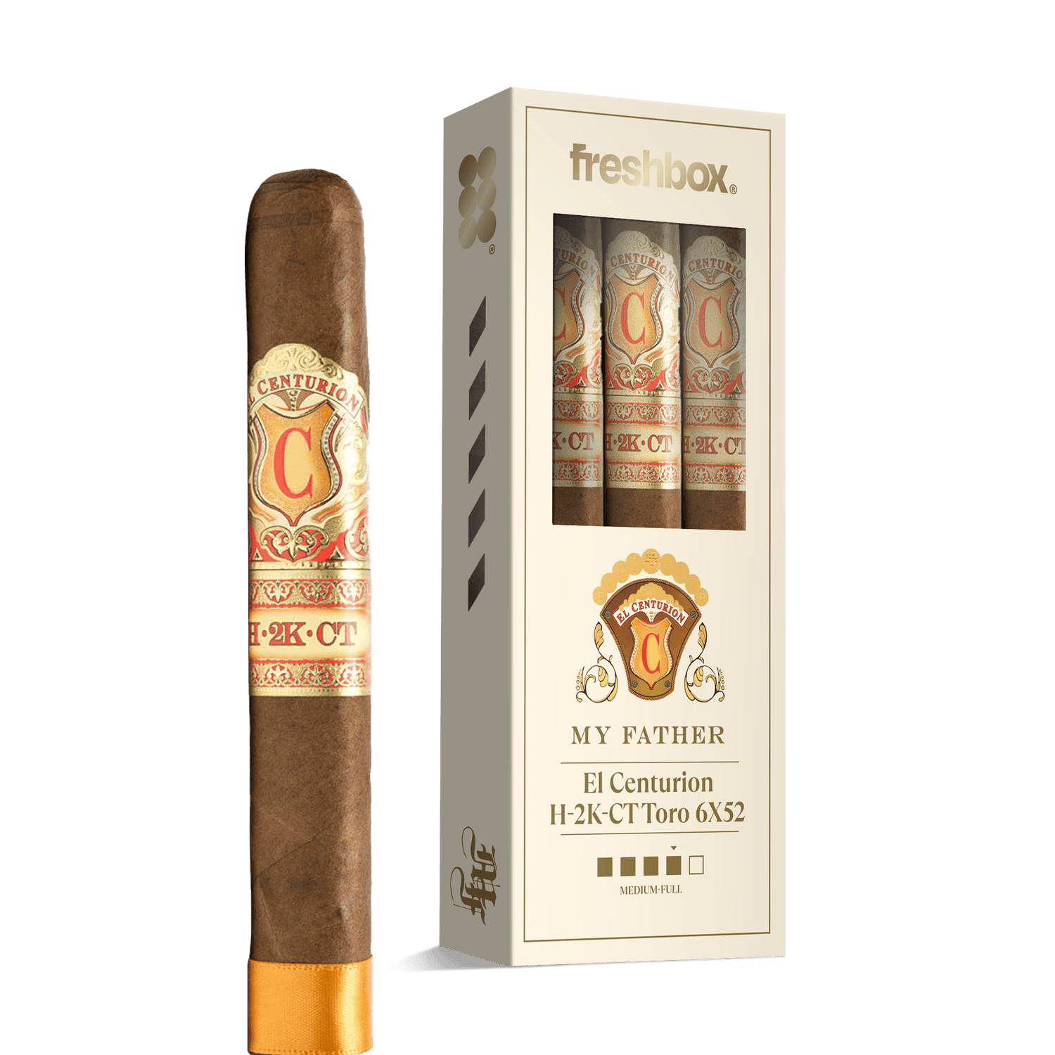 My Father El Centurion H 2k ct Toro 6x52 FreshBox | Cigar 3-Pack - Liquor Boutique