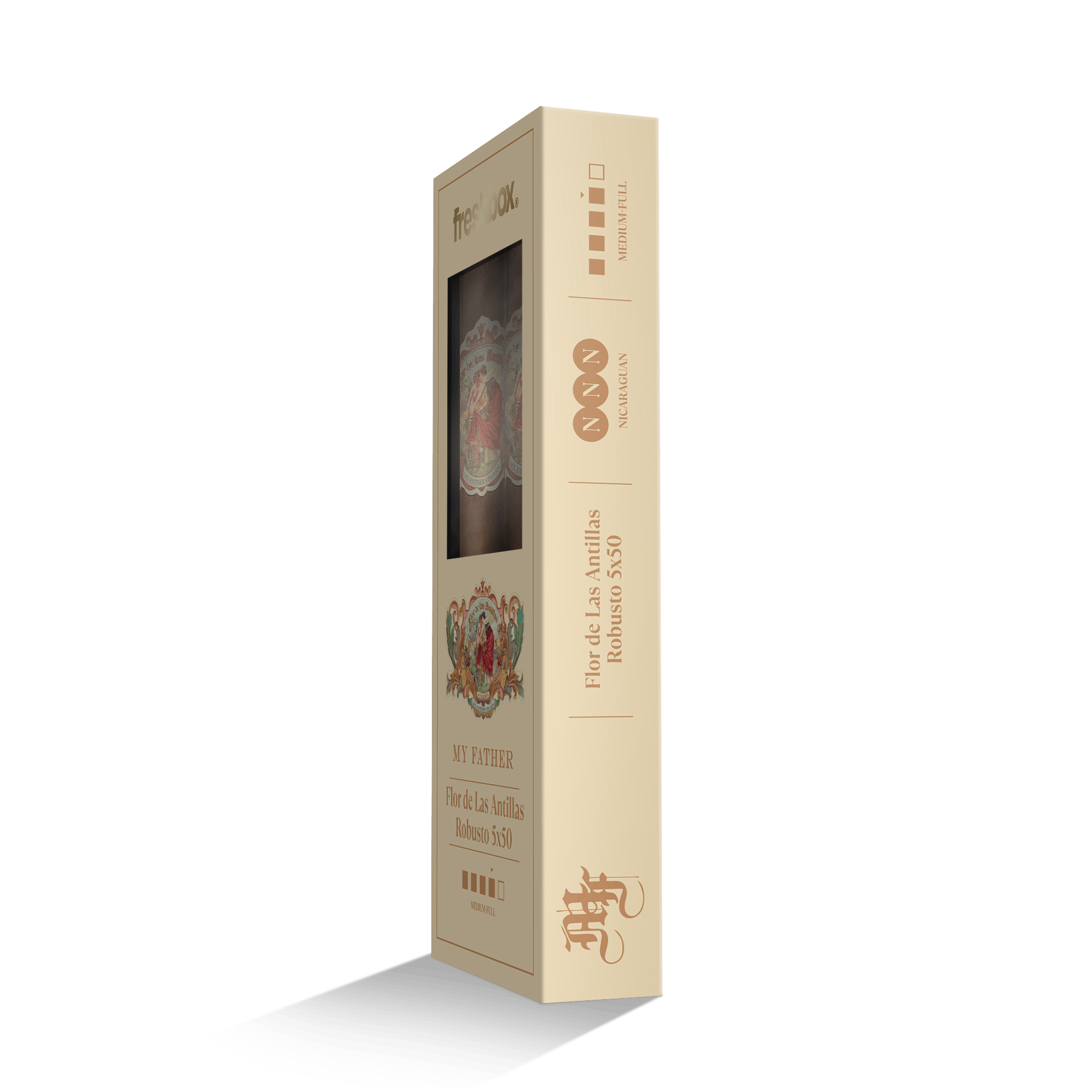 My Father Flor De Las Antillas Robusto 5x50 FreshBox | 3-Pack