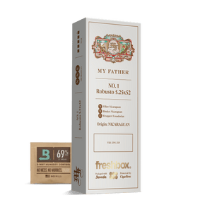 My Father NO. 1 Robusto 5.25x52 FreshBox | Cigar 3-Pack - Liquor Boutique