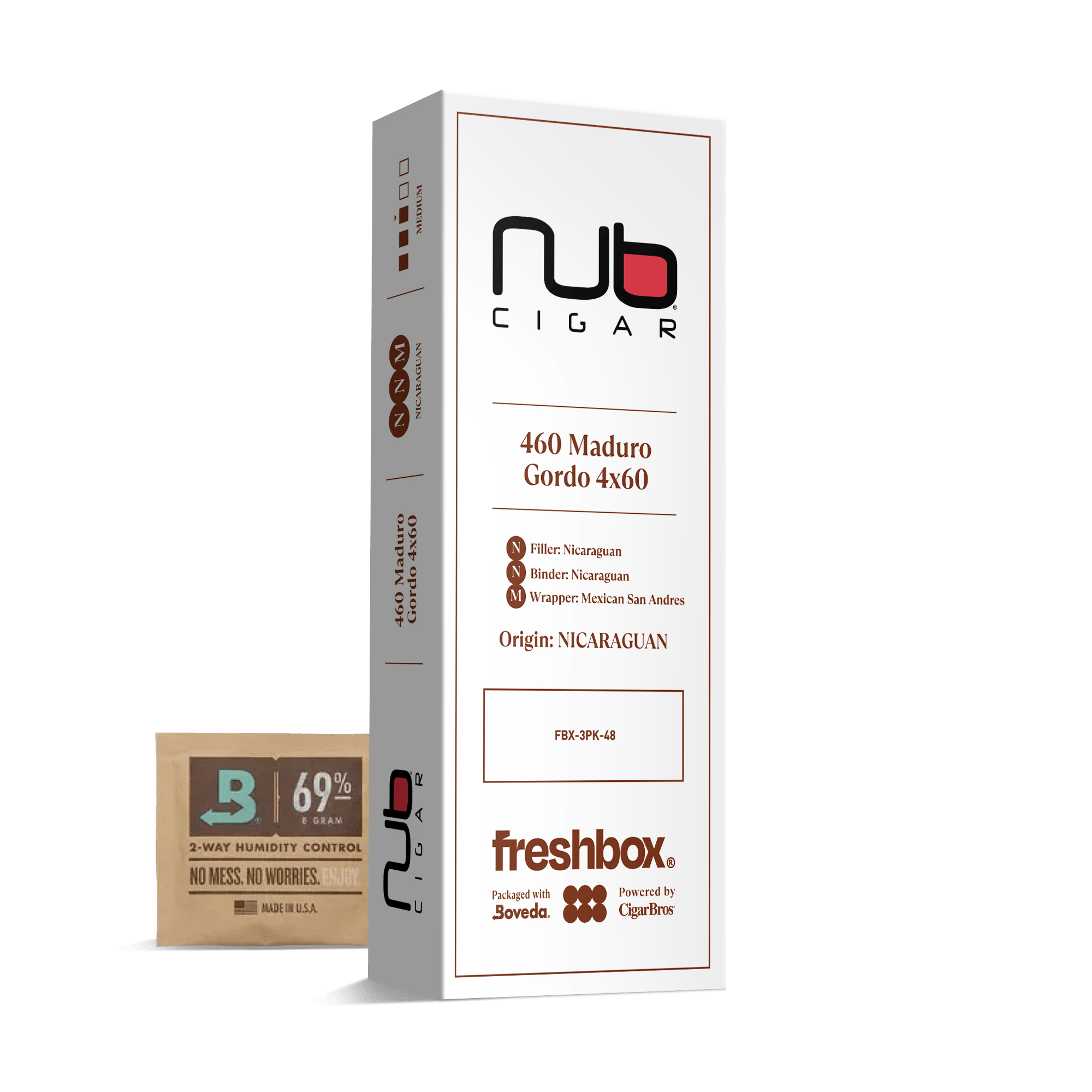 Nub 460 Maduro 4x60 FreshBox | 3-Pack