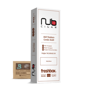Nub 460 Maduro 4x60 FreshBox | Cigar 3-Pack - Liquor Boutique