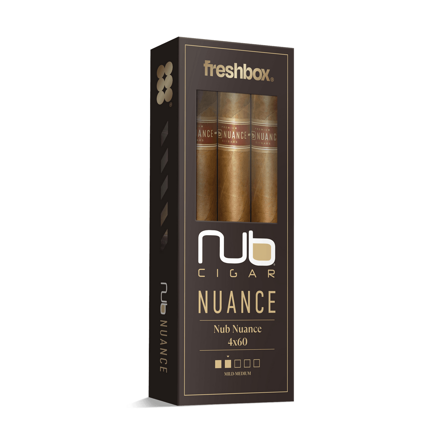 Nub Nuance 4x60 FreshBox | Cigar 3-Pack - Liquor Boutique