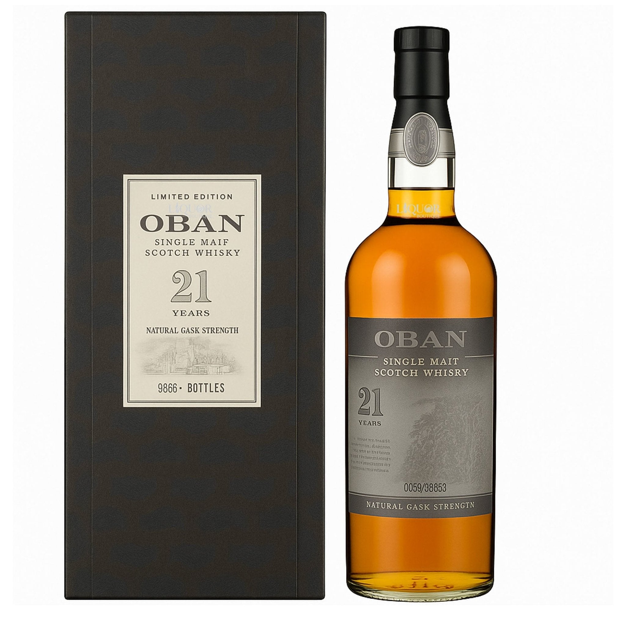 Oban 21 Year Natural Cask Strength Single Malt Scotch Whisky