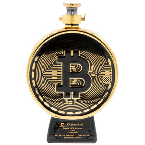 Oceano Azul Bitcoin Crytopquila Anejo Tequila 1L - Liquor Boutique