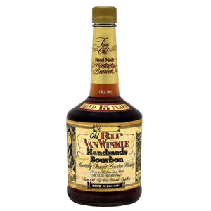 Old Rip Van Winkle 15 Year 2002 Frankfort Gold Neck Bourbon Whiskey - Liquor Boutique