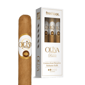 Oliva Connecticut Reserve Robusto 5x50 FreshBox | Cigar 3-Pack - Liquor Boutique