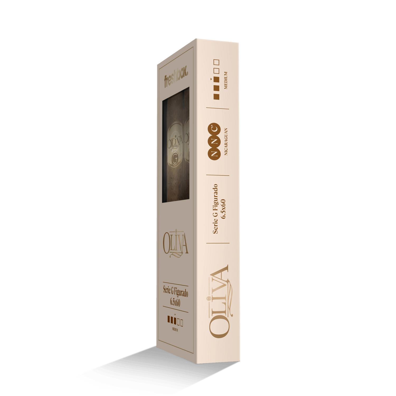 Oliva Serie G Figurado 6.5x60 FreshBox | Cigar 3-Pack - Liquor Boutique