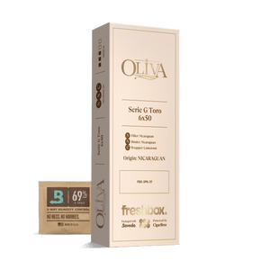 Oliva Serie G Toro 6x50 FreshBox | Cigar 3-Pack - Liquor Boutique