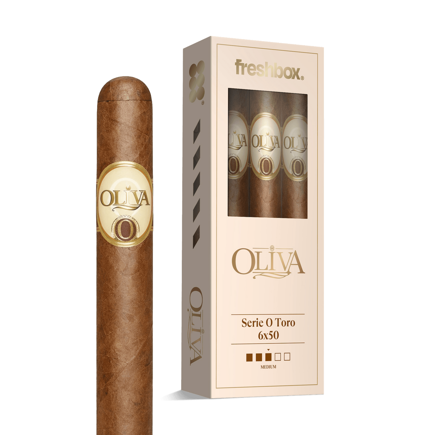 Oliva Serie O Toro 6x50 FreshBox | Cigar 3-Pack - Liquor Boutique
