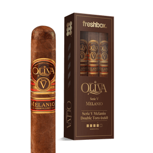 Oliva Serie V Melanio Double Toro 6x60 FreshBox | Cigar 3-Pack - Liquor Boutique
