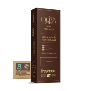 Oliva Serie V Melanio Figurado 6.5x54 FreshBox | Cigar 3-Pack - Liquor Boutique