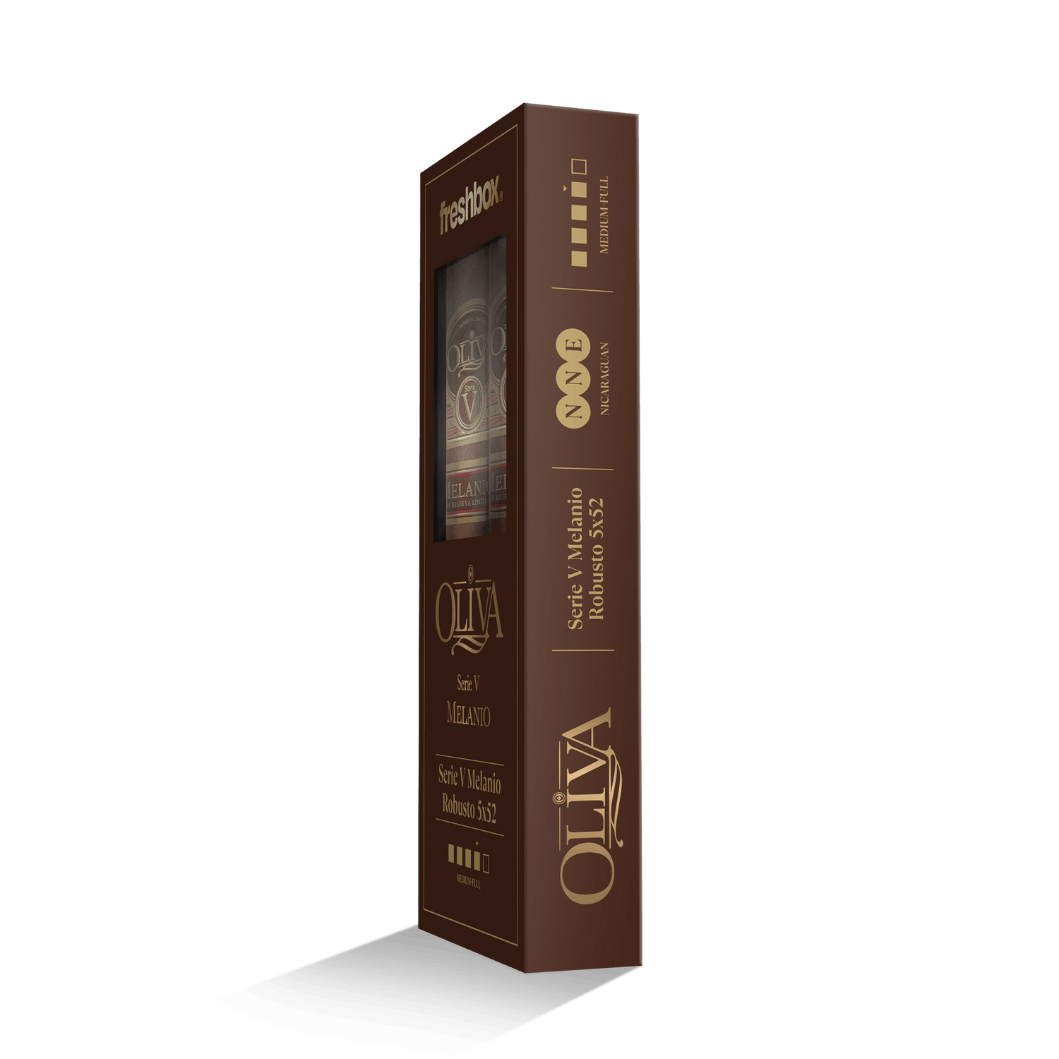 Oliva Serie V Melanio Robusto 5x52 FreshBox | Cigar 3-Pack - Liquor Boutique