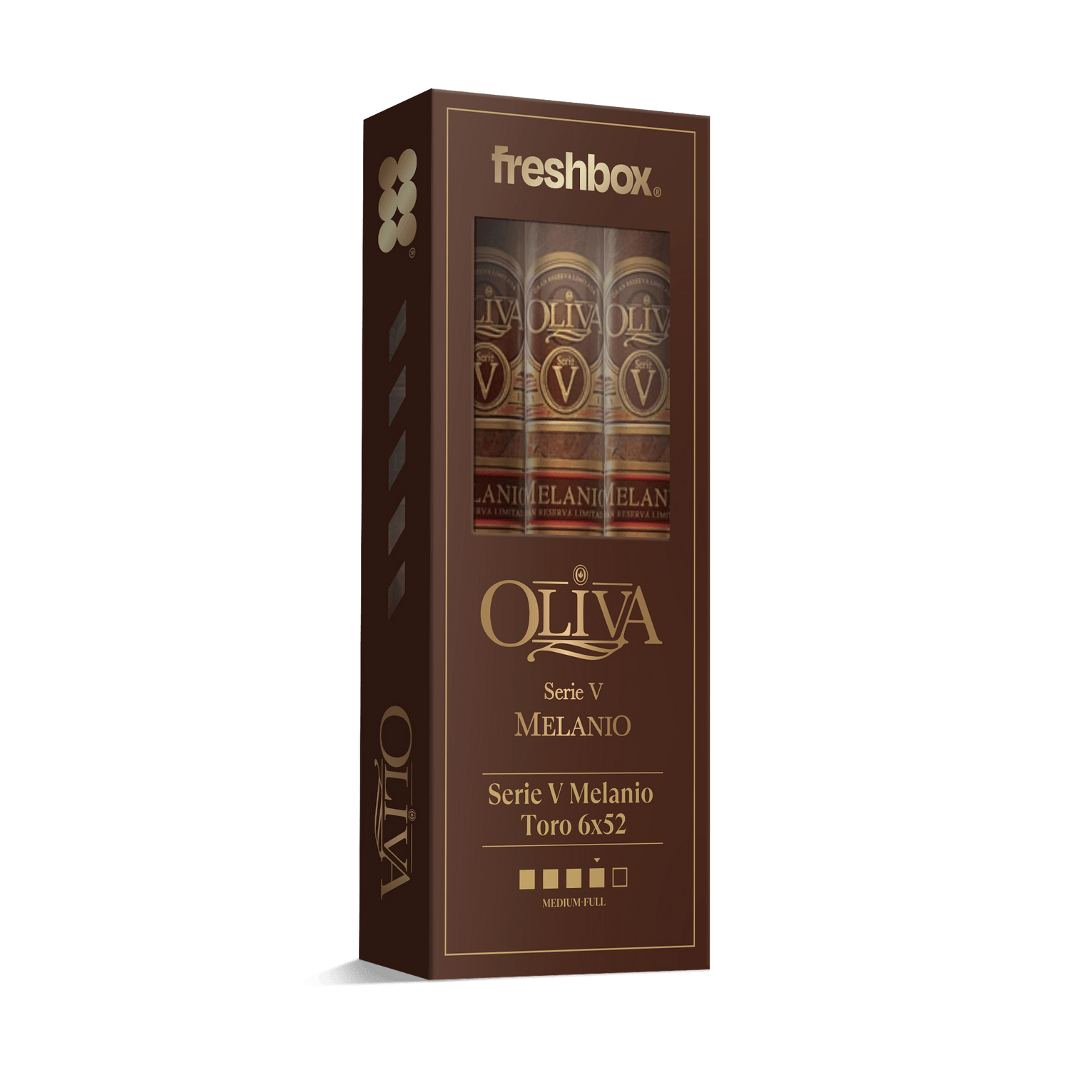Oliva Serie V Melanio Toro 6x52 FreshBox | Cigar 3-Pack - Liquor Boutique