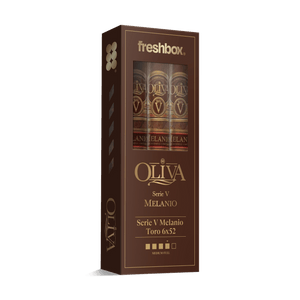 Oliva Serie V Melanio Toro 6x52 FreshBox | Cigar 3-Pack - Liquor Boutique