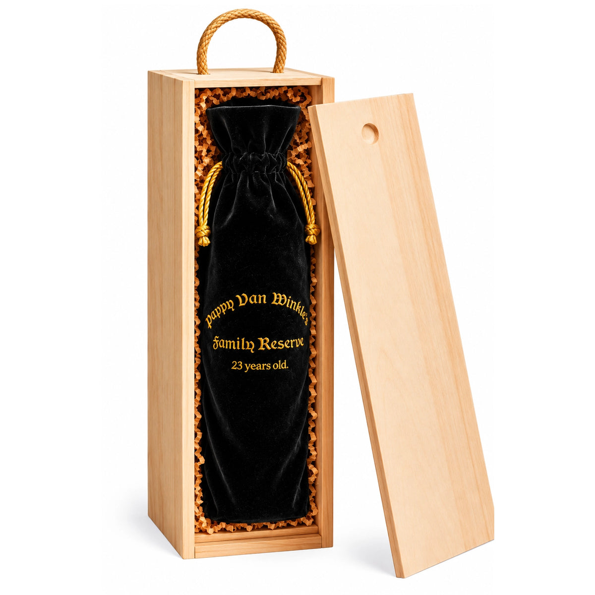 Pappy Van Winkle's Family Reserve 23 Year Bourbon Whiskey with Wooden Gift Box 750ml