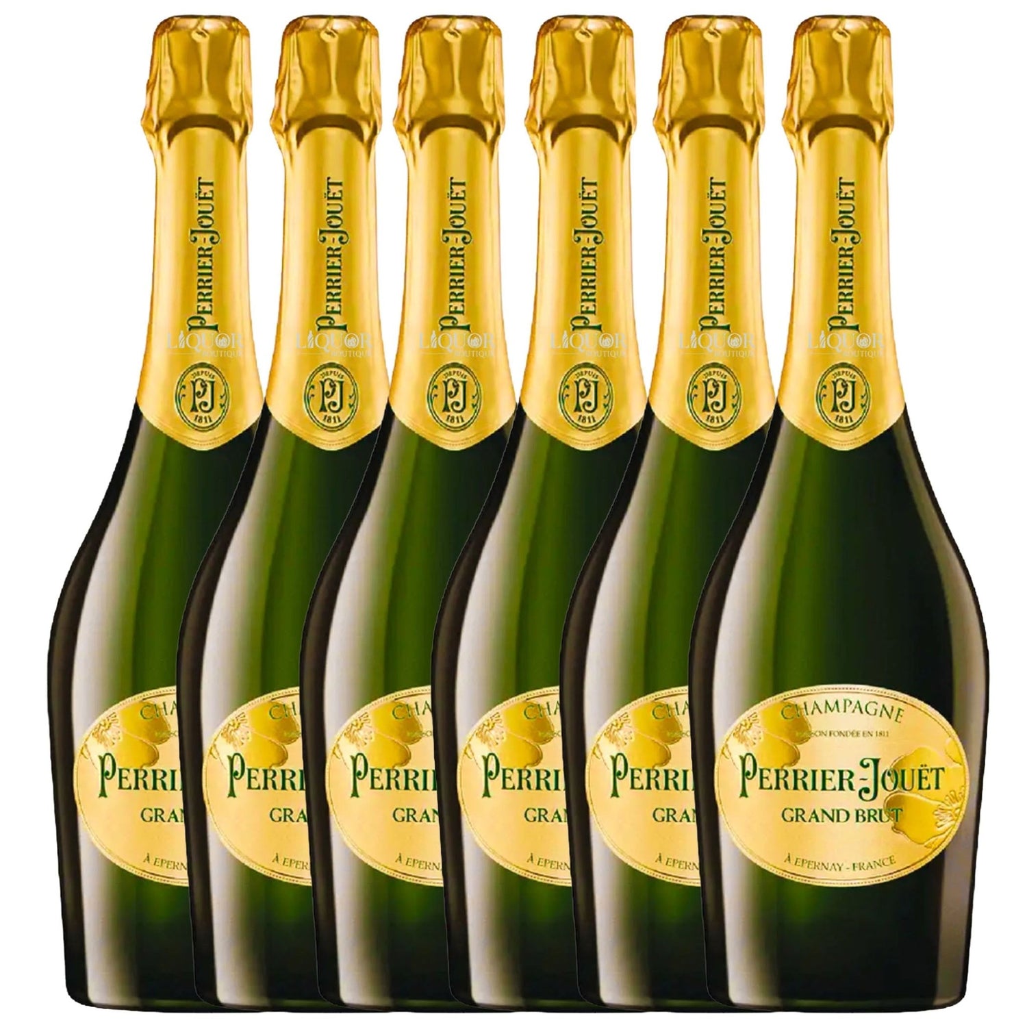 Perrier Jouët Grand Brut Champagne 750ml - Liquor Boutique