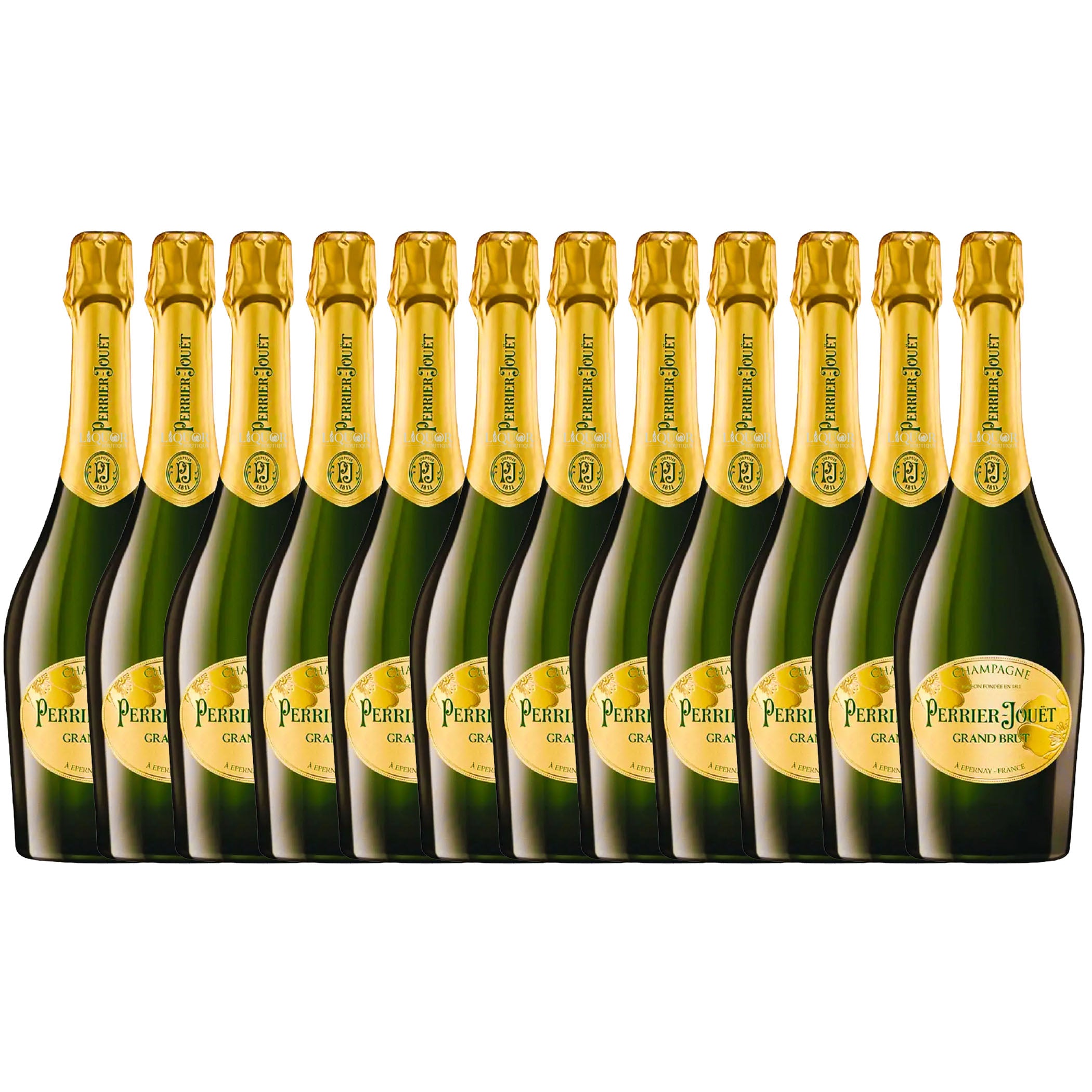 Perrier Jouët Grand Brut Champagne 750ml – Liquor Boutique