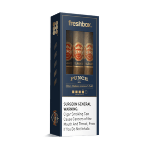 Punch Elites Maduro 5.2x45 FreshBox | Cigar 3-Pack - Liquor Boutique