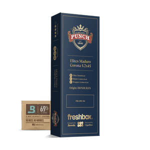 Punch Elites Maduro 5.2x45 FreshBox | Cigar 3-Pack - Liquor Boutique
