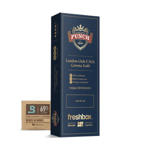 Punch London Club E.M.S. 5x40 FreshBox | Cigar 3-Pack - Liquor Boutique