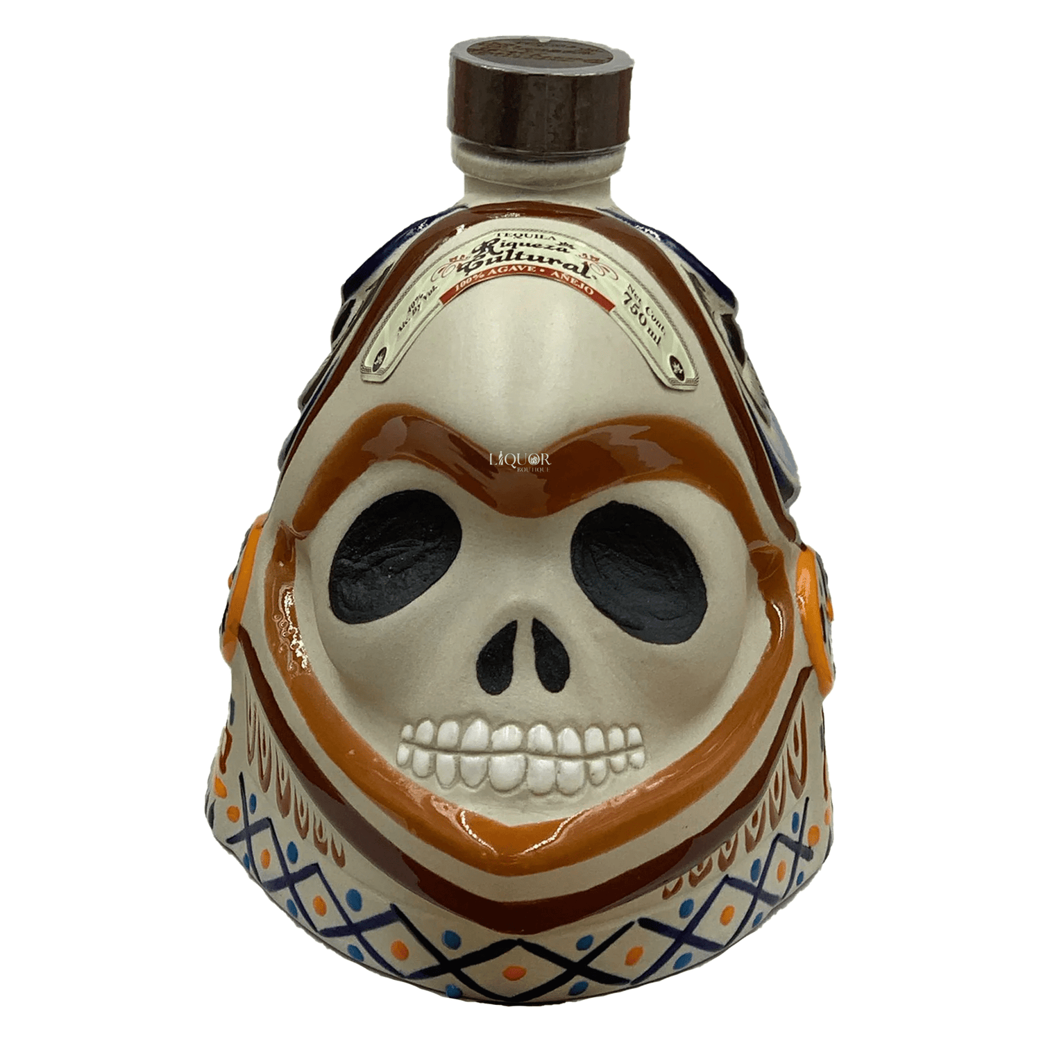 Riqueza Craneo Anejo Aguila 750ml - Liquor Boutique