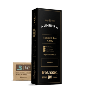 Rocky Patel Number 6 Toro 6.5x52 FreshBox | Cigar 3-Pack - Liquor Boutique