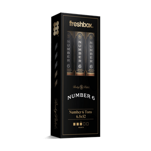Rocky Patel Number 6 Toro 6.5x52 FreshBox | Cigar 3-Pack - Liquor Boutique