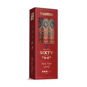 Rocky Patel Sixty Toro 6.5x52 FreshBox | Cigar 3-Pack - Liquor Boutique