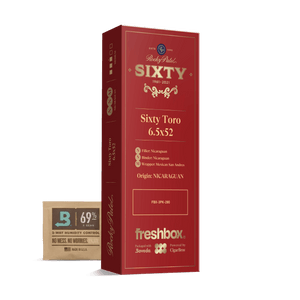 Rocky Patel Sixty Toro 6.5x52 FreshBox | Cigar 3-Pack - Liquor Boutique