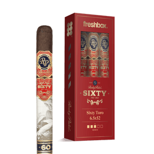 Rocky Patel Sixty Toro 6.5x52 FreshBox | Cigar 3-Pack - Liquor Boutique