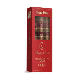 Rocky Patel Vintage 1990 Toro 6.5x52 FreshBox | Cigar 3-Pack - Liquor Boutique