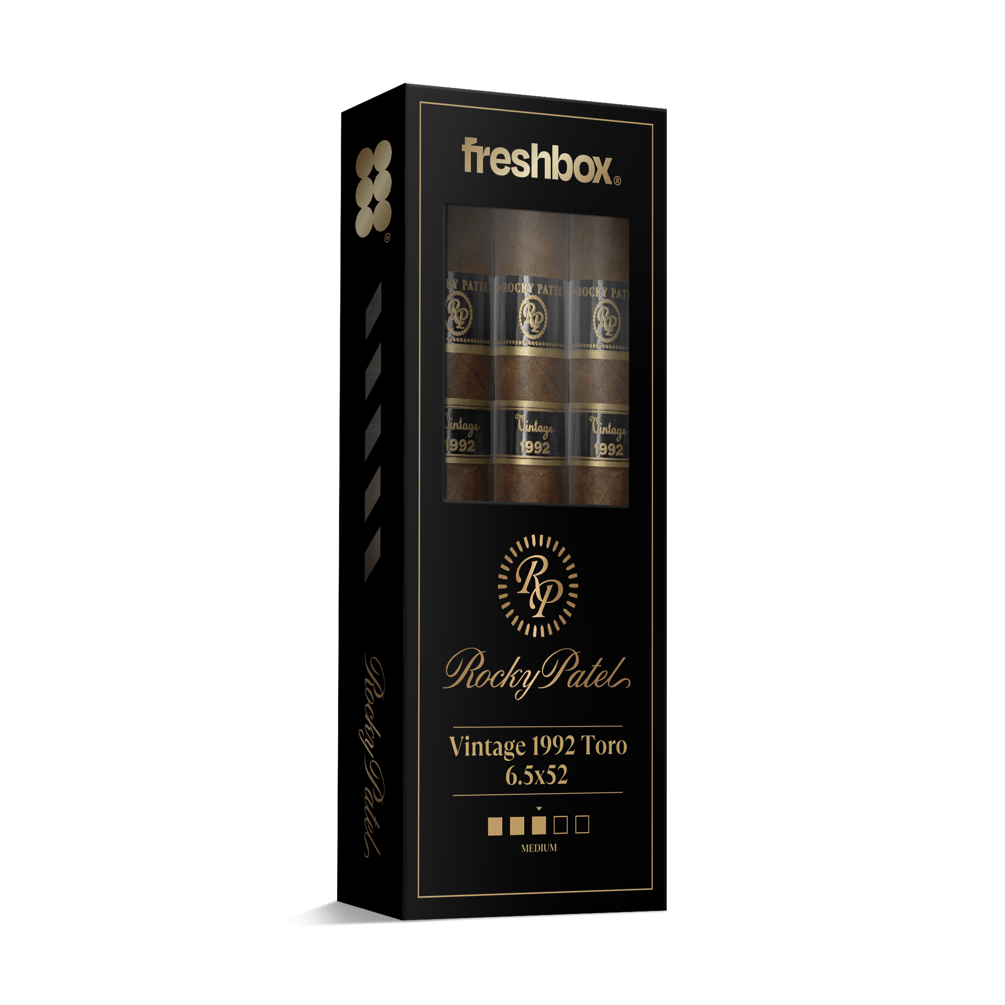 Rocky Patel Vintage 1992 Toro 6.5x52 FreshBox | 3-Pack