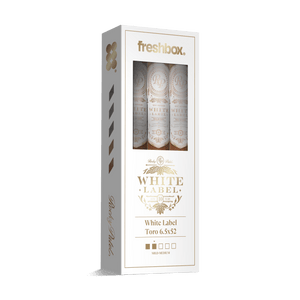 Rocky Patel White Label Toro 6.5x52 FreshBox | Cigar 3-Pack - Liquor Boutique