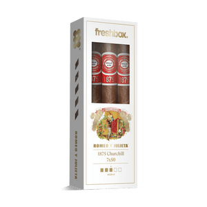 Romeo Y Julieta 1875 Churchill 7x50 FreshBox | Cigar 3-Pack - Liquor Boutique