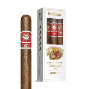 Romeo Y Julieta 1875 Churchill 7x50 FreshBox | Cigar 3-Pack - Liquor Boutique