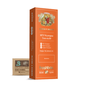 Romeo Y Julieta 1875 Nicauraga Toro 6x50 FreshBox | Cigar 3-Pack - Liquor Boutique