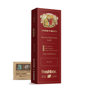 Romeo Y Julieta Reserva Real Toro 6x54 FreshBox | Cigar 3-Pack - Liquor Boutique