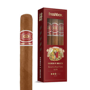 Romeo Y Julieta Reserva Real Toro 6x54 FreshBox | Cigar 3-Pack - Liquor Boutique