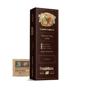 Romeo Y Julieta Reserve Toro 6x56 FreshBox | Cigar 3-Pack - Liquor Boutique