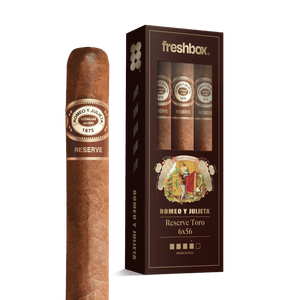 Romeo Y Julieta Reserve Toro 6x56 FreshBox | Cigar 3-Pack - Liquor Boutique
