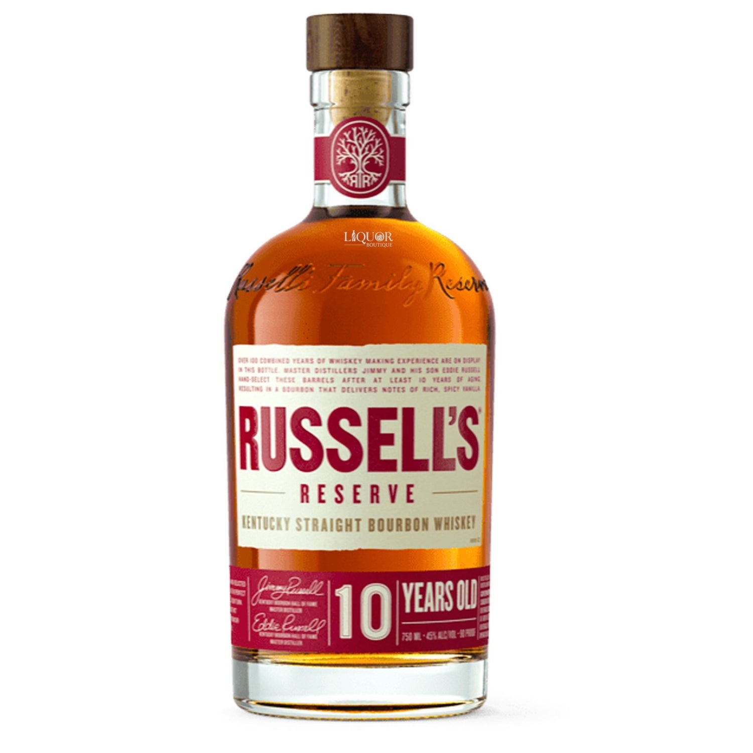 Russell’s Reserve 10 Year Old Kentucky Straight Bourbon Whiskey 750ml - Liquor Boutique
