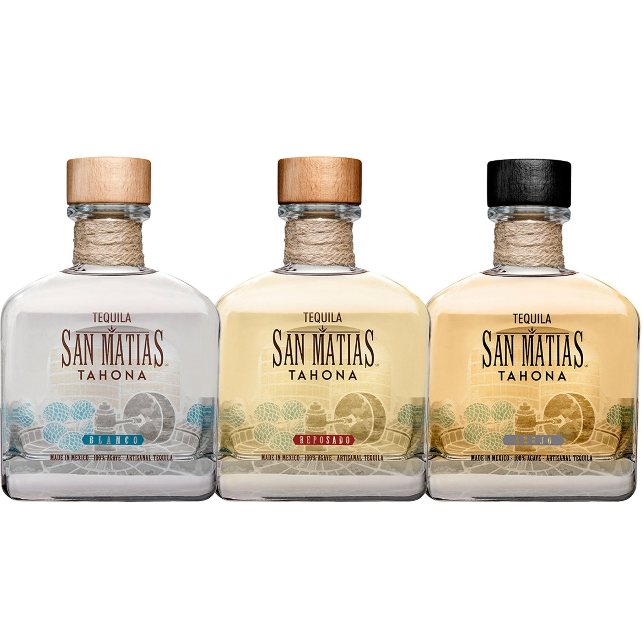 San Matías Tahona Blanco, Reposado, & Añejo Bundle - Liquor Boutique